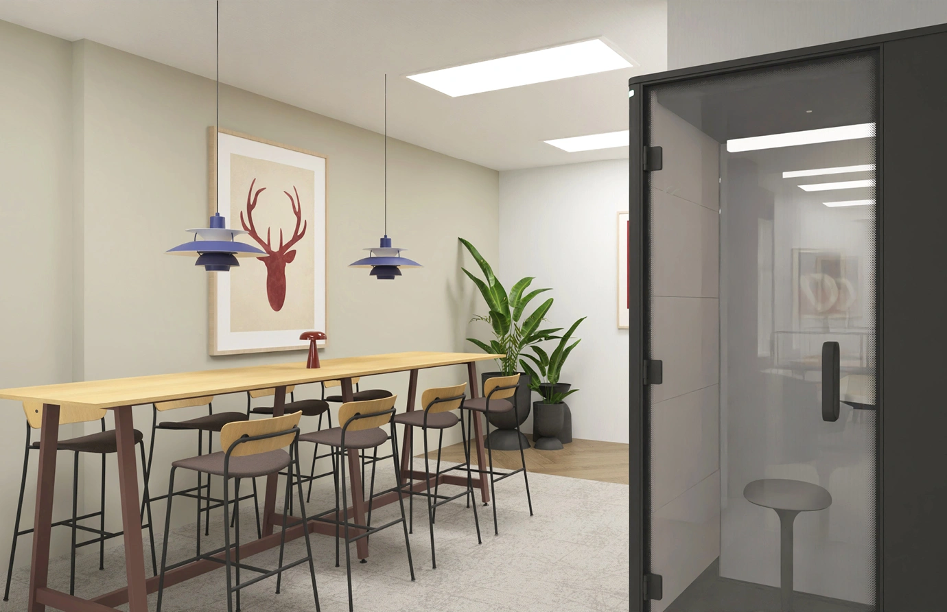 3rd floor breakout space